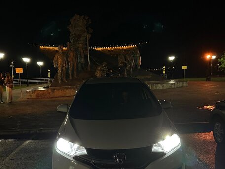 2014 Honda Fit III, белый, 1050000 рублей, вид 4