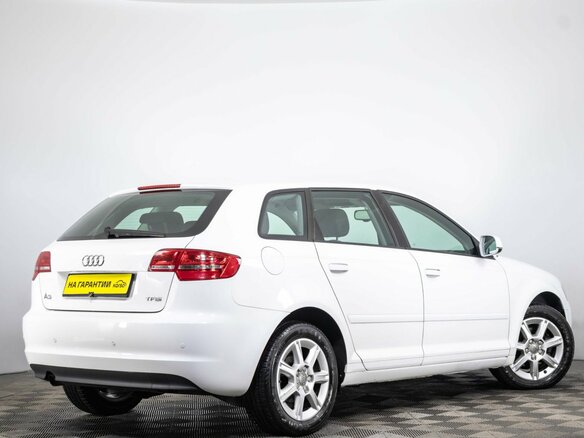 2013 Audi A3 II (8P) Рестайлинг 2, белый, 1299000 рублей - вид 5