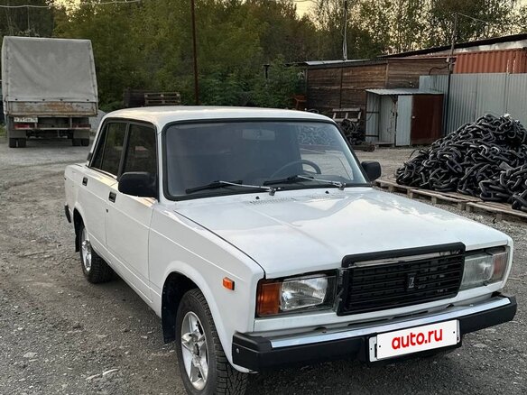 1991 Lada (ВАЗ) 2107, белый, 140000 рублей - вид 6