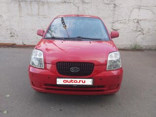 2007 Kia Picanto I Рестайлинг, красный, 500000 рублей, вид 1
