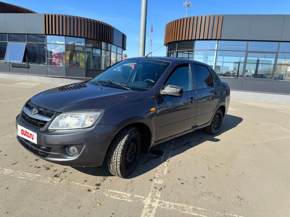 2014 Lada (ВАЗ) Granta I, серый, 285000 рублей