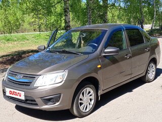 2015 Lada (ВАЗ) Granta I, коричневый, 400000 рублей, вид 2