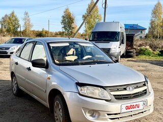 2015 Lada (ВАЗ) Granta I, серый, 275000 рублей, вид 4