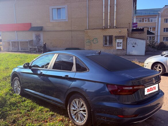 2020 Volkswagen Jetta VII, синий, 1450000 рублей - вид 3