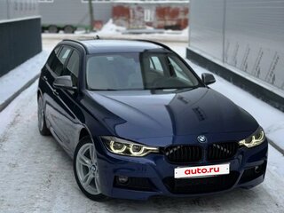2017 BMW 3 серии 318d VI (F3x) Рестайлинг, синий, 2999999 рублей, вид 2