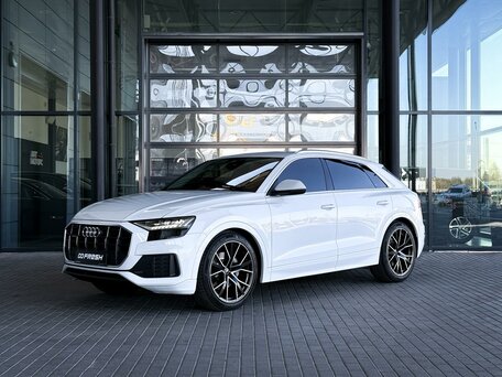2022 Audi Q8 45 TDI I (4M), белый, 6299000 рублей, вид 3
