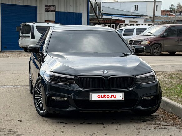 2018 BMW 5 серии 530i xDrive VII (G30/G31/G38), чёрный - вид 6
