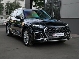 2022 Audi Q5 L 40 TFSI II (FY) Рестайлинг, чёрный, 4350000 рублей, вид 3
