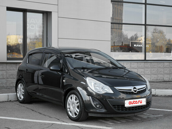 2012 Opel Corsa D Рестайлинг II, чёрный, 625000 рублей - вид 2