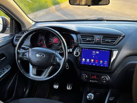 2014 Kia Rio 6-speed III, коричневый - вид 6