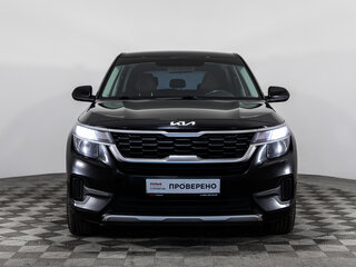 2022 Kia Seltos I, чёрный, 1849000 рублей, вид 2