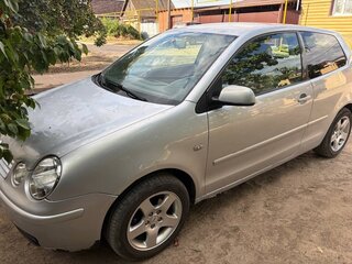 2002 Volkswagen Polo IV, серебристый, 350000 рублей, вид 4