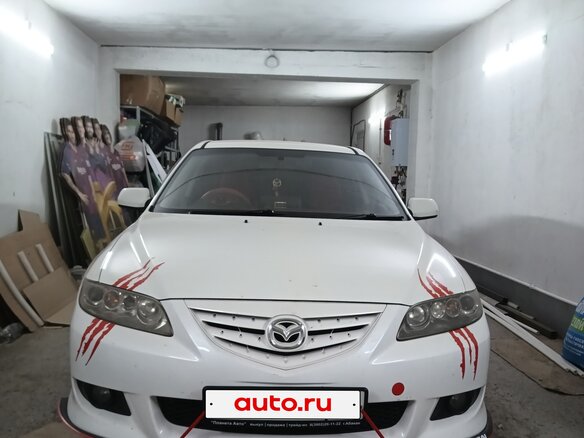 2002 Mazda Atenza I, белый, 725000 рублей - вид 1