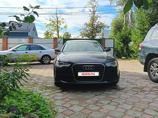 2014 Audi A6 IV (C7), синий, 1000000 рублей, вид 2