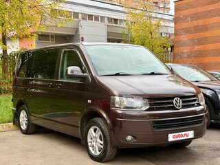 2013 Volkswagen Caravelle T5 Рестайлинг, коричневый, 2350000 рублей, вид 3