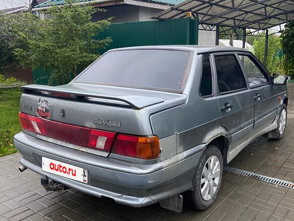 2006 Lada (ВАЗ) 2115, серый, 200000 рублей - вид 2