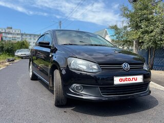 2011 Volkswagen Polo V, чёрный, 830000 рублей, вид 2