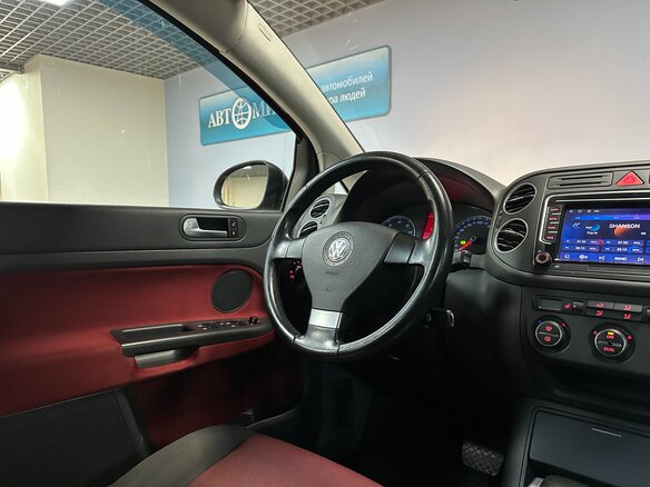 2007 Volkswagen Golf Plus I, красный, 585000 рублей - вид 12