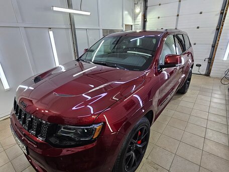 2021 Jeep Grand Cherokee SRT IV (WK2) Рестайлинг, красный, 9500000 рублей, вид 2