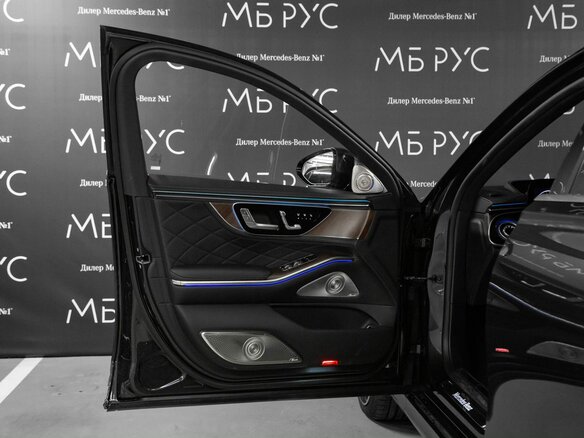 2026 Mercedes-Benz S-Класс 450 d Long 4MATIC VII (W223) Рестайлинг, серый - вид 7