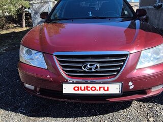 2008 Hyundai Sonata V (NF) Рестайлинг, пурпурный, 550000 рублей, вид 1