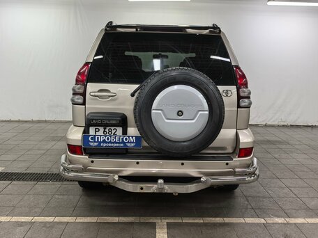 2006 Toyota Land Cruiser Prado 4-speed 120 Series, бежевый, 1550000 рублей, вид 5