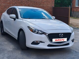 2018 Mazda 3 III (BM) Рестайлинг, белый, 1720000 рублей, вид 2