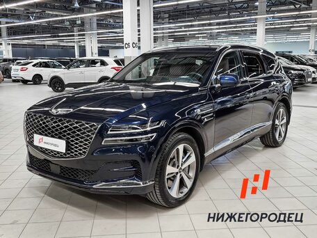2021 Genesis GV80 I, синий, 5299000 рублей, вид 1