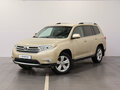 2010 Toyota Highlander II (XU40) Рестайлинг, бежевый - вид 1