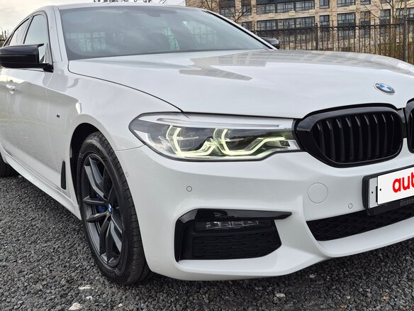 2019 BMW 5 серии 530d xDrive VII (G30/G31/G38), белый - вид 21