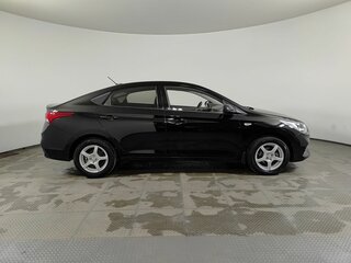 2019 Hyundai Solaris II, чёрный, 1350000 рублей, вид 4