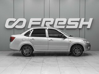 2013 Lada (ВАЗ) Granta I, серебристый, 540000 рублей, вид 5