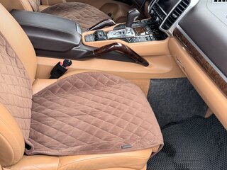 2013 Porsche Cayenne S Diesel II (958), коричневый, 3600000 рублей, вид 5