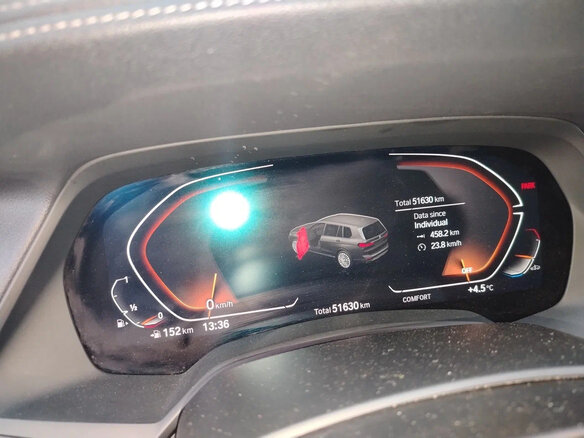 2021 BMW X7 40i I (G07), чёрный - вид 11