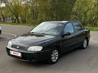 2008 Kia Spectra I Рестайлинг 2, чёрный, 299987 рублей, вид 3
