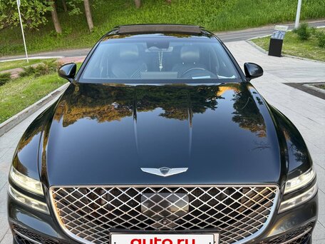 2021 Genesis G80 II, чёрный, 4000000 рублей, вид 4