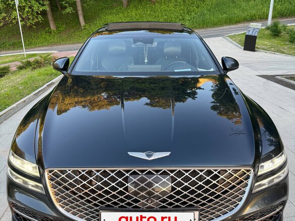 2021 Genesis G80 II, чёрный, 3300000 рублей - вид 3