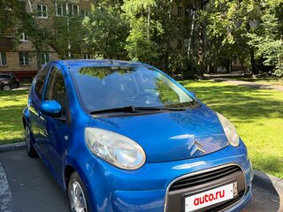 2010 Citroen C1 I Рестайлинг, синий, 450000 рублей, вид 1
