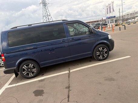 2007 Volkswagen Transporter T5, синий, 1390000 рублей, вид 1
