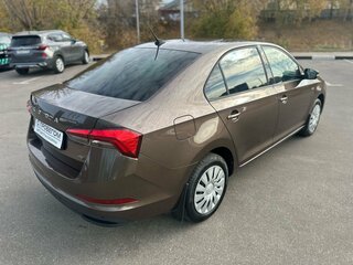 2020 Skoda Rapid II, коричневый, 1549000 рублей, вид 5
