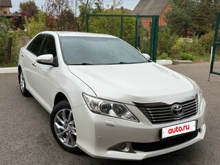 2012 Toyota Camry VII (XV50), белый, 1800000 рублей, вид 2