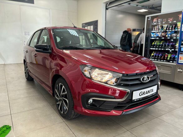 2026 Lada (ВАЗ) Granta Sport I Рестайлинг, красный - вид 3