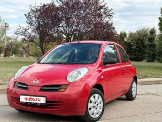 2004 Nissan Micra III (K12), красный, 345000 рублей, вид 2
