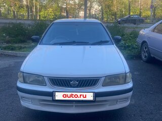 2001 Nissan Sunny B15, белый, 220000 рублей, вид 3