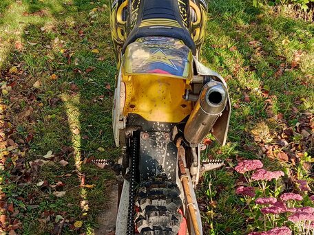 2000 Suzuki RM 125, жёлтый, 185000 рублей, вид 4
