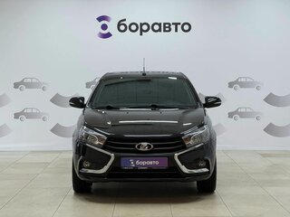 2021 Lada (ВАЗ) Vesta I, чёрный, 1200000 рублей, вид 2