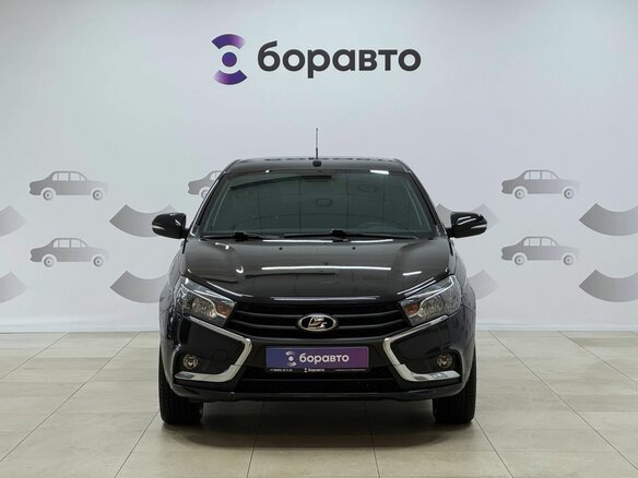 2021 Lada (ВАЗ) Vesta I, чёрный, 1200000 рублей - вид 1