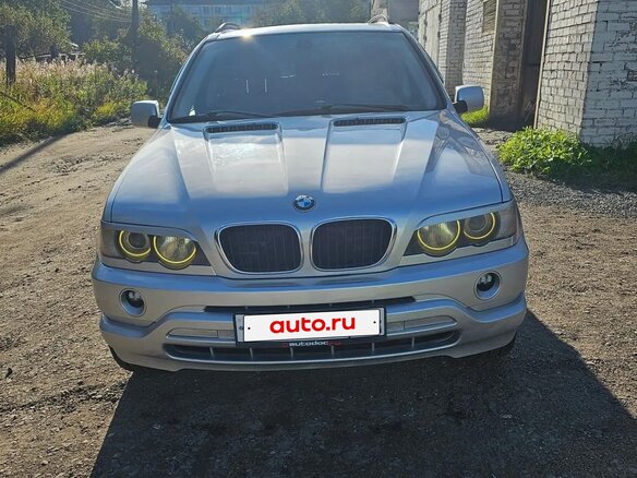 2001 BMW X5 3.0i I (E53), серебристый, 1300000 рублей - вид 1