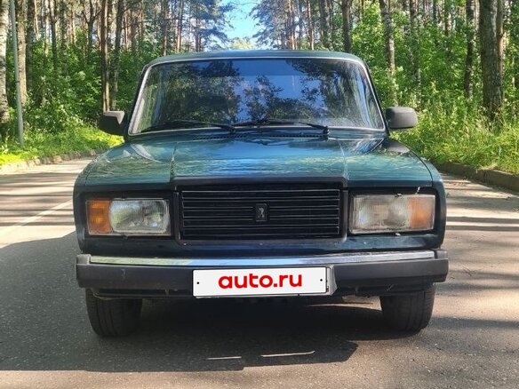 2005 Lada (ВАЗ) 2107, зелёный - вид 1