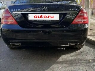 2011 Mercedes-Benz S-Класс 350 V (W221) Рестайлинг, чёрный, 1900000 рублей, вид 4